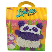 Alex DIY Pink Loopies Panda & Unicorn Fluff Your Own Plush 8 PC Ages 7+
