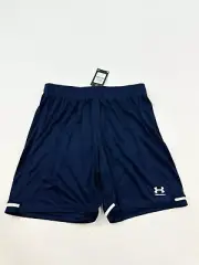 Under Armour Shorts Men’s L Large Blue Challenger Team Short Sample 1390105 NWT