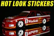 1:18 Vinyl Decals Biante Jim Richards Mark Skaife VR Commodore 1995 Bathurst