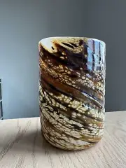 Blown Art Glass Tumbler Friedman Glassworks Seattle - Signed
