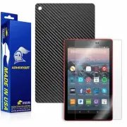 ArmorSuit Amazon Fire HD 8 (2017)+Black Carbon Fiber Skin Screen Protector USA