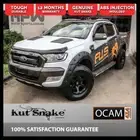 Kut Snake Flares Front Set for Ford Ranger PX PXMKII 2011-2018 Front Wheels Slim