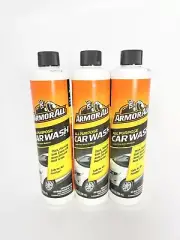 ArmorAll All Purpose Car Wash Shampoo Soap, 10 oz Each NEW - 3 BOTTLES FREE SHIP