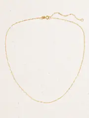 [STONE AND STRAND] STONE AND STRAND - Sparkle Gold Necklace - One size One size Gold