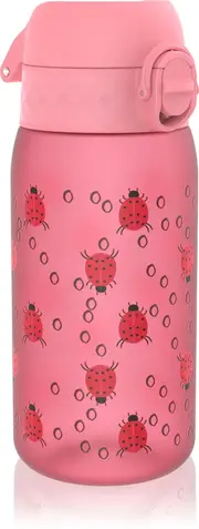 Ion8 Leak Proof Water Bottle for Kids Ladybugs 350ml