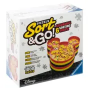 Ravensburger Jigsaw Puzzle Disney Mickey Sort & Go Puzzle Sorting Trays -179756