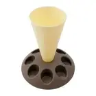 B-Piping Bag Stand, Piping Bag Holder with 8 Slots Nozzles, Plastic Pastry7784