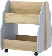 Kids Toy Box Bookshelf Storage Bookcase Organiser Display Shelf Toys Furniture