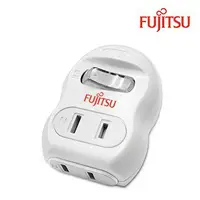 在飛比找樂天市場購物網優惠-FUJITSU富士通電源轉接壁插(PE2T110) 一切2孔