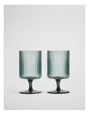 [Country Road] Vivi Wine Glass Set Of 2 in Jade