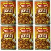 Nalley Hash CORNED BEEF w Potatoes Ready to Eat 14 Oz (Pack of 6)