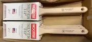 6 PCS. Wooster SILVER TIP 2-1/2 In. Chisel Trim Flat Sash Paint Brush 5220-2 1/2