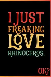 在飛比找博客來優惠-I Just Freaking Love Rhinocero