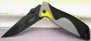 Camillus Les Stroud 19090 Desert Flat Blade Liner-Lock Folding Knife - New Other