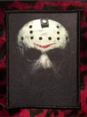 Friday The 13th Jason Mask Style B Patch 3X4 Scream For Me Inc