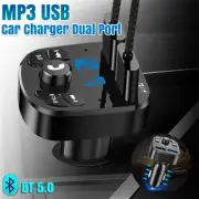 FM Transmitter Bluetooth MP3 Adapter Charger Handsfree Wireless Car Kit