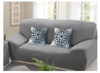 在飛比找Yahoo!奇摩拍賣優惠-【RS Home】3人座加送枕套沙發套彈性沙發套床包沙發墊沙