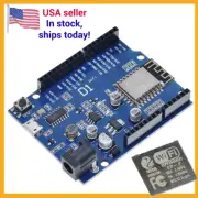 OTA D1 CH340 WiFi ESP8266 ESP-12F Board WeMos Compatible with Arduino UNO R3 IDE