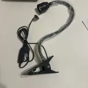 Reading Light, Clip On Zoomable LED Desk Lamp with Flexible Gooseneck, Adjust...