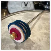 Dragonfly Kick Drum 2-Toned Beater Dual Leather Fleece Hybrid Bass Drum Mallet