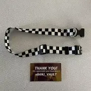 Vans Family Checkerboard Dog Collar 100% Polyester New, Members Exclusive