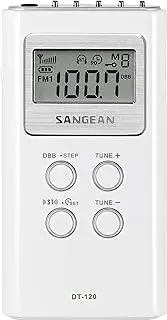 Sangean DT-120 AM/FM Stereo PLL Synthesized Pocket Receiver