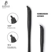 Black Microblading Manual Permanent Makeup Eyebrow Tool Disposable Pen SPMU