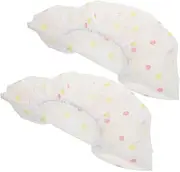 JOINPAYA 2pcs Shower Cap Rabbit Decoration Chain Watch Chain Rabbit Garden Statue Parts Spring Clip Replacement Clip Spring Clip Diffuser Hair Dye Applicator Snap Hook