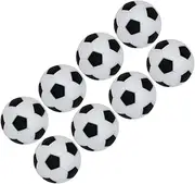 Generic 8Pcs Mini Foosball Balls Replacement for Table Soccer Accessories Durable Soccer Balls for Adults Compatible with Various Foosball Tables