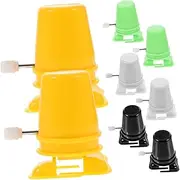 BESPORTBLE 8Pcs DIY Clockwork Robot Kits for Windup Movement Fun Educational Accessories for Crafting and Imaginative Play