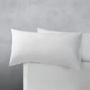 Accessorize King Cotton Polyester White Pillowcases Set of 2