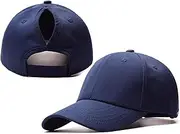 [BBACZZG] Ponytail Baseball Cap Messy High Bun Adjustable Mesh Trucker Sun Hat for Women