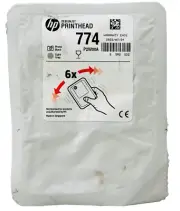 New Genuine HP 774 Photo Black & Light Gray (P2W00A) Printhead Cartridge