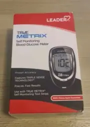 Leader True Metrix Self Monitoring Blood Glucose Meter - EXP: 04/2029