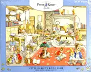Peter Rabbit's Book Club 1000 Piece Jigsaw Puzzle NYPC New