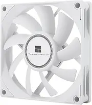 Thermalright TL-8015W CPU Fan Computer case Fan Quiet 4pin PWM PC Fan, 15mm Slimline Cooler Fan, 2200RPM Speed, 80mm CPU Cooling Fan(White)