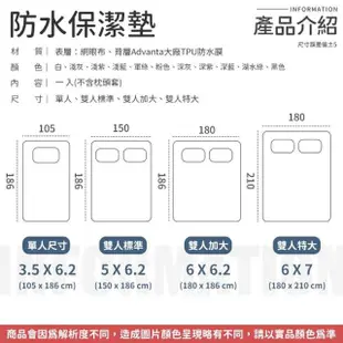 【愛Phone】3M專利100%防水保潔墊(3M防水防保潔墊/床單/床包/保潔墊)