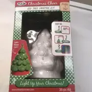 Christmas Cheer LED CHRISTMAS TREE PAINTING KIT 2016 NEW Light Up Your Xmas