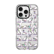 iPhone 16 Pro Clear Case MagSafe Compatible Unicorn Yoga