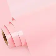 GIRAFVINYL Light Pink HTV Heat Transfer Vinyl, Pink Iron on Vinyl Pastel HTV Vinyl for T-Shirt, Bags, and Other Fabric, 12" X 5FT, Easy to Cut & Weed