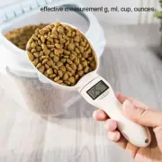 Pet Food Measuring Scoop Electronic Dog Cat Food Measuring Cup Digital Spoon Sca