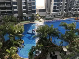 馬六甲市中心的1臥室公寓 - 689平方公尺/1間專用衛浴KK Atlantis Sea View Luxury Family Suite
