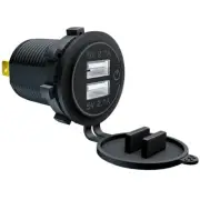 4.2A Dual USB Car Fast Charger Power Adapter Cigarette Lighter Socket Splitter (for: MG)