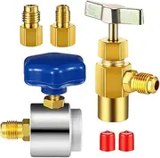 Refrigerant Can Adapter - Safety Connector Tool Refrigerant Open Valve - Can Accessories, Safe Fittings for Automotive Repair, Home Appliance Maintenance