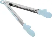 Luxshiny Mini Tong Hand Shape Tongs Slip Food Clip Kitchen Gadgets Heat Resistant for Snacks