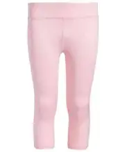ID Ideology Core Stretch Capri Leggings Big Girls XL Rose Shadow Elastic Waist