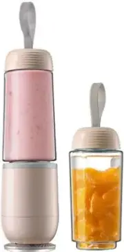 Mini Electric Portable Blender Juicer Cup USB Rechargeable Mixer Shaker Bottle