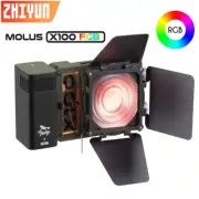 Zhiyun X100 RGB Pro LED Video Light 100W Handheld Pocket Fill Light 2700K-10000K