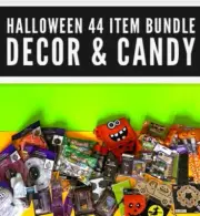Halloween Decorations & Candy Extravaganza 44 Count Bundle! Brand New Free Ship