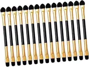 FOYTOKI Pcs Double-sided Eye Shadow Brush Set Eyeshadow Applicators for Women Makeup Brush Set Comfortable Handle Versatile for Eyeliner Nose Shadow